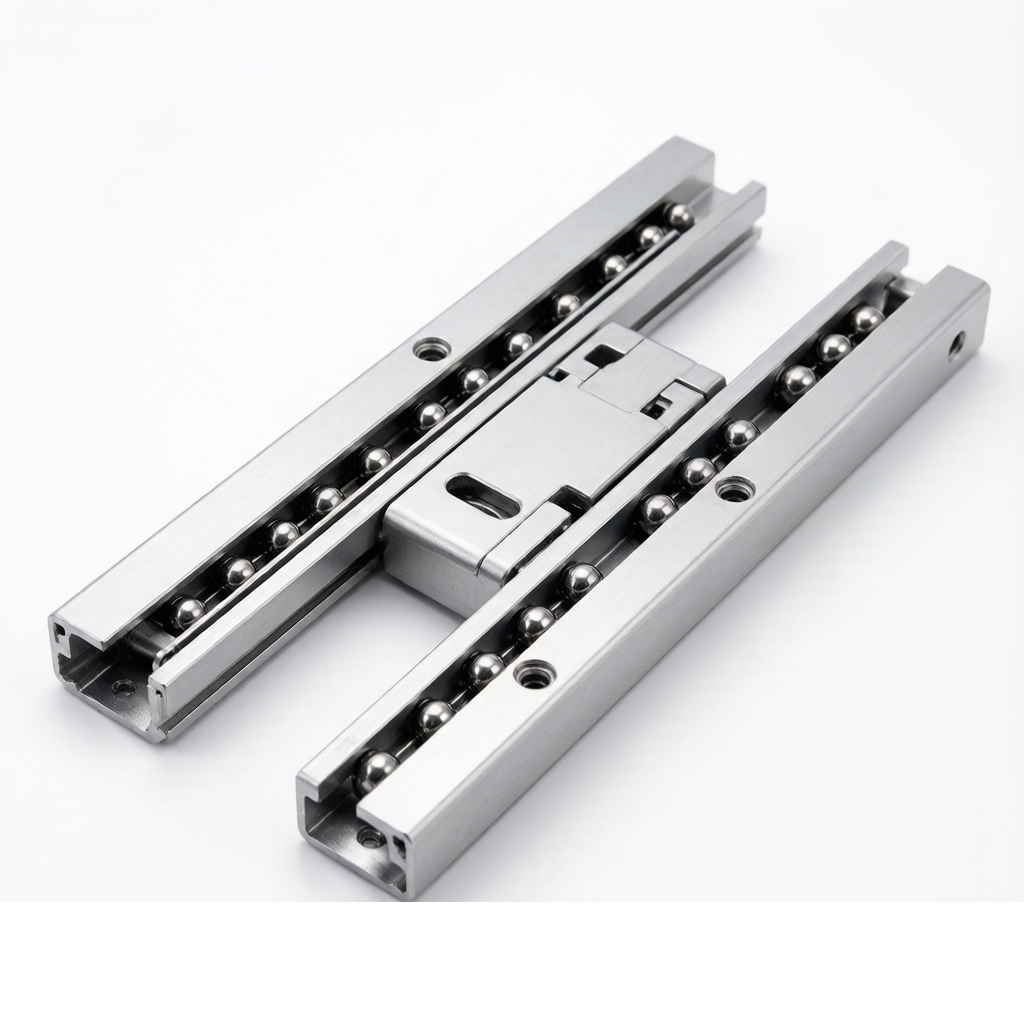 35mm 2-Section Drawer Slide Rail