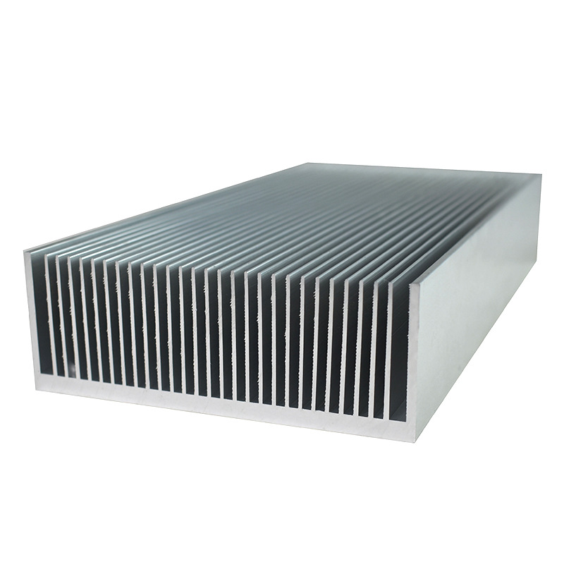 High-Density Extruded Aluminum Heat Sink for Industrial Cooling