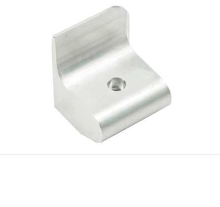 Precision drilling aluminum part